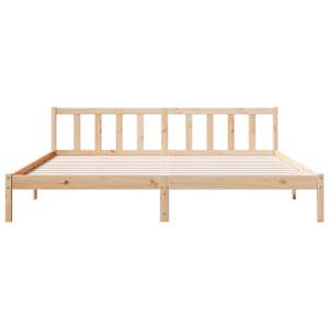 Prodloužený rám postele bez matrace 180 x 210 cm borovice - obrázek 4