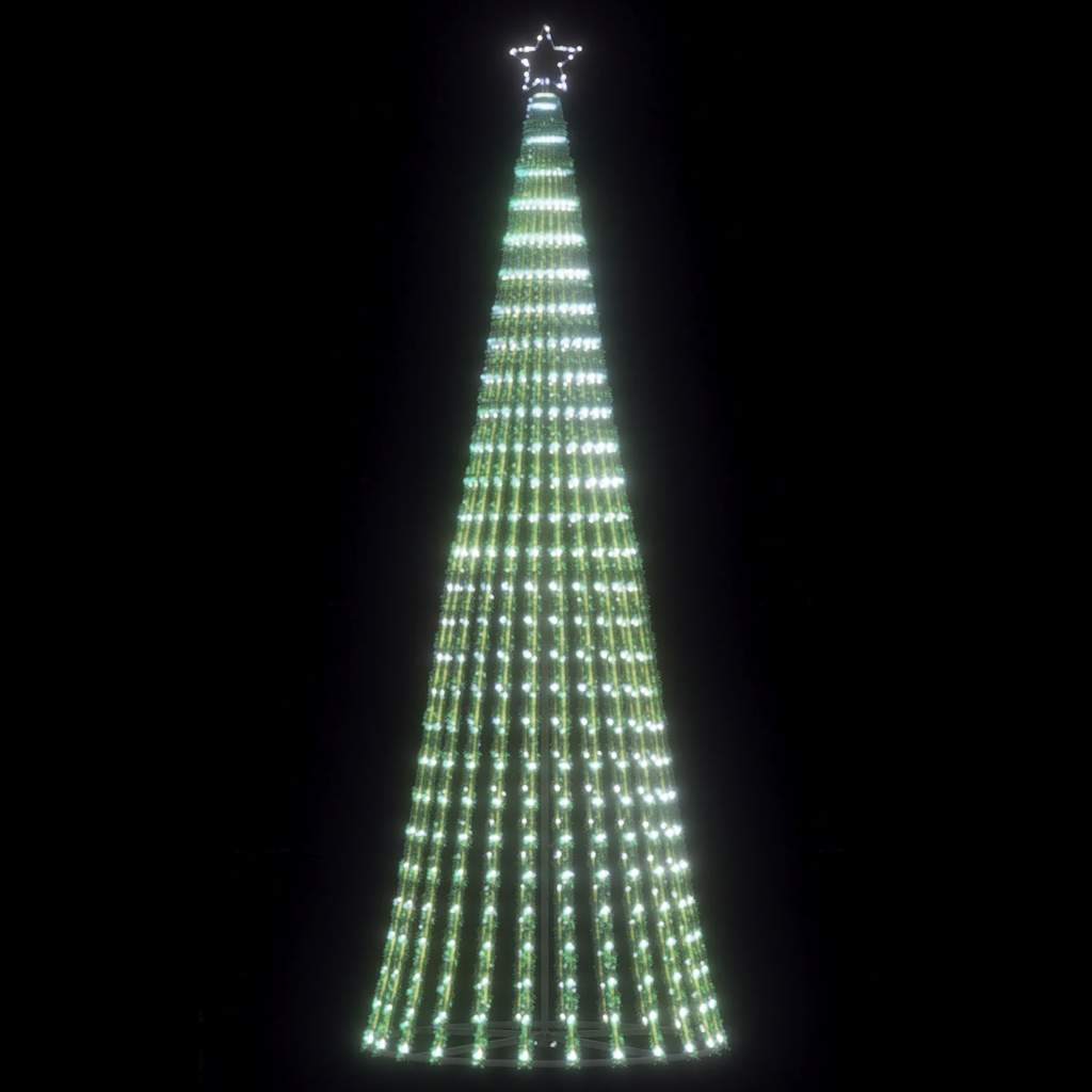 Weihnachtsbaum Kegelform 475 LEDs Kaltweiß 247 cm