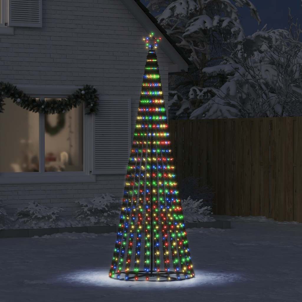 Thumbnail - vidaXL LED Weihnachtsbaum 475 LEDs Mehrfarbig 247 cm