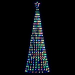 LED vánoční stromek 475 barevných LED diod 247 cm - obrázek 1