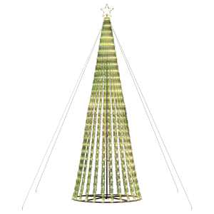 LED vánoční stromek 1028 teplých bílých LED diod 403 cm - obrázek 5