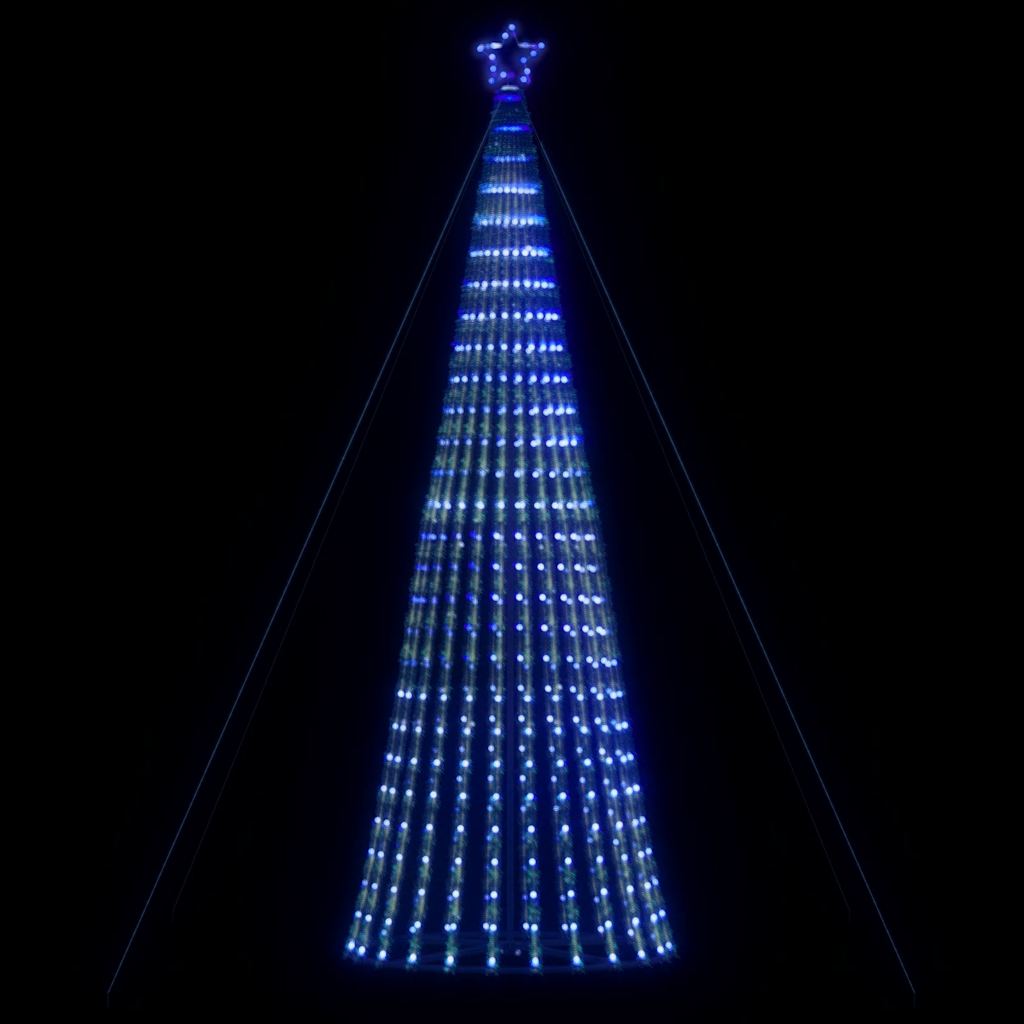 vidaXL LED Weihnachtsbaum 1028 LEDs Blau 403 cm