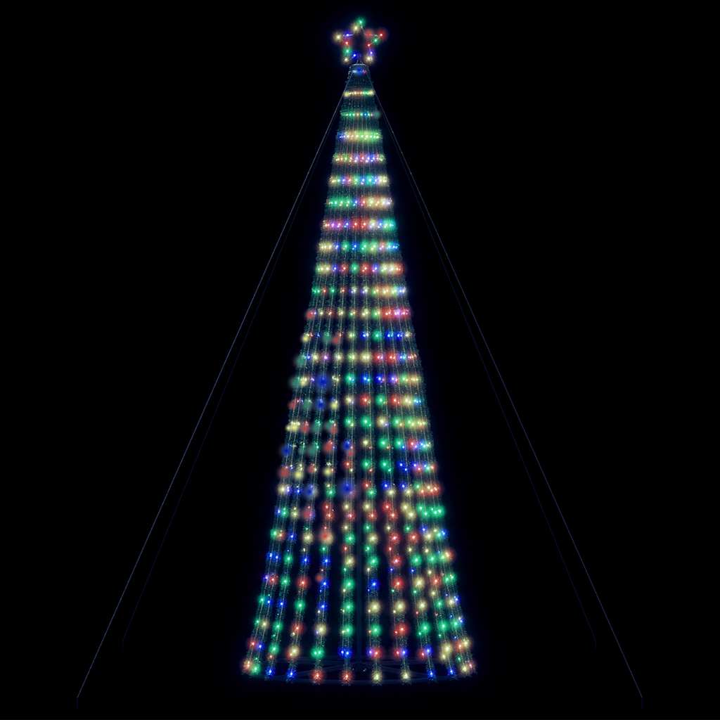 vidaXL Pom de Crăciun LED 1028 LED-uri colorate 403 cm