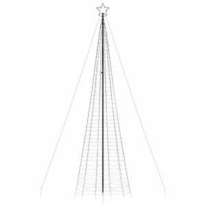 LED vánoční stromek s hroty 1534 teplých bílých LED 500 cm - obrázek 4