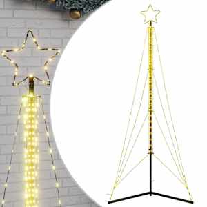 LED vánoční stromek 483 teplých bílých LED diod 240 cm - obrázek 2
