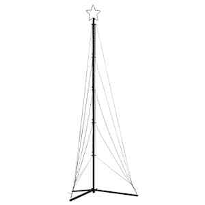 LED vánoční stromek 525 teplých bílých LED diod 302 cm - obrázek 4