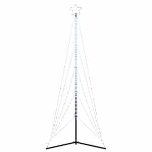 LED vánoční stromek 525 studených bílých LED 302 cm - obrázek 6