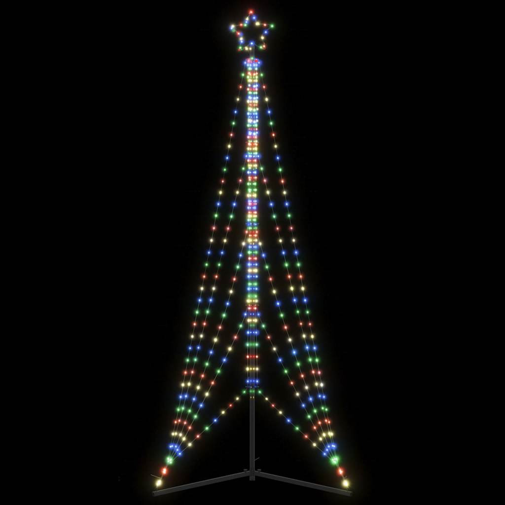 Weihnachtsbaum-Beleuchtung 525 LEDs Mehrfarbig 302 cm