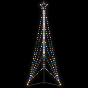 LED vánoční stromek 525 barevných LED diod 302 cm - obrázek 1
