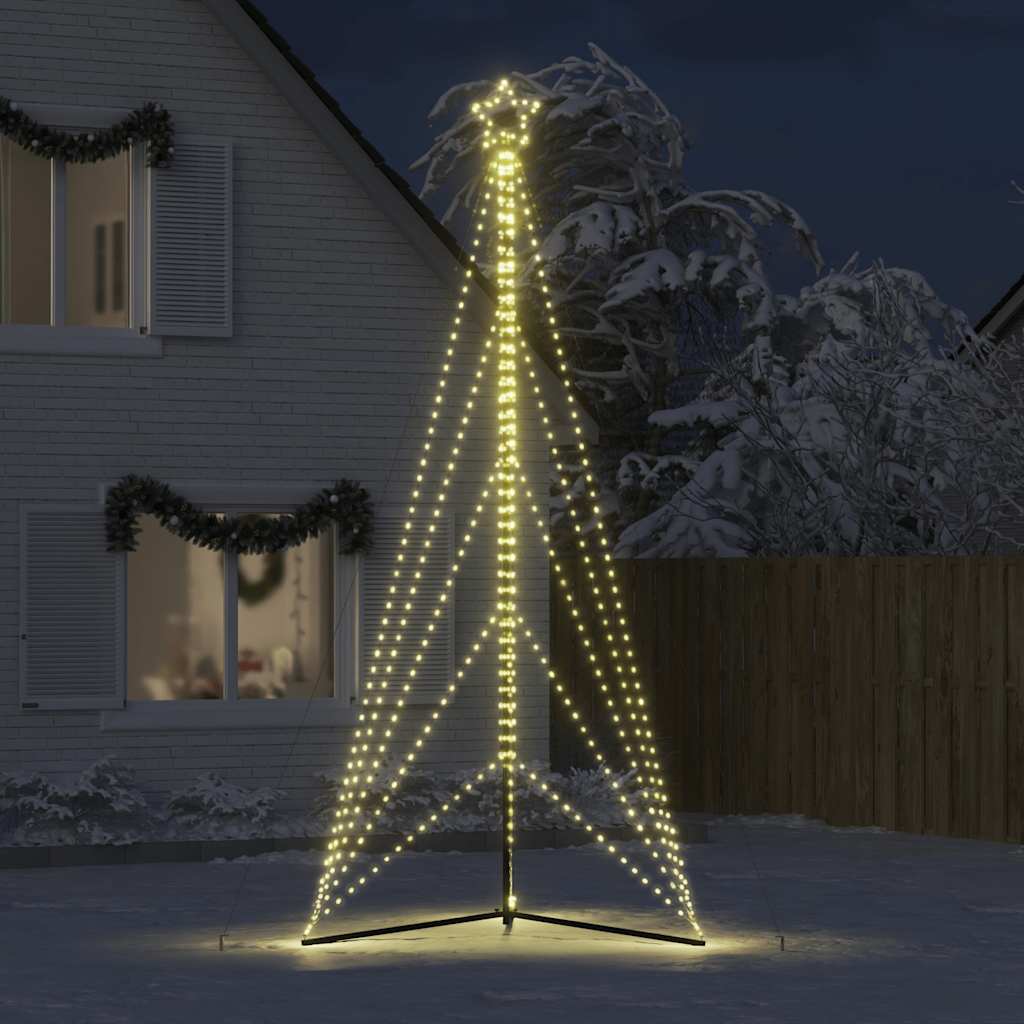 vidaXL meleg fehér LED karácsonyfa 615 LED 404,5 cm