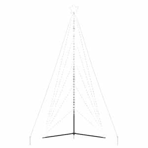 LED vánoční stromek 615 studených bílých LED diod 404,5 cm - obrázek 6