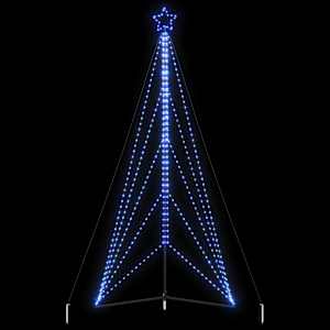 LED vánoční stromek 615 modrých LED diod 404,5 cm - obrázek 1