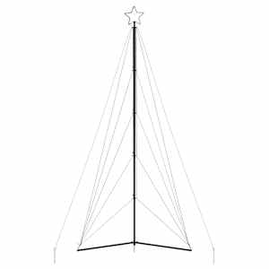 LED vánoční stromek 615 barevných LED diod 404,5 cm - obrázek 5