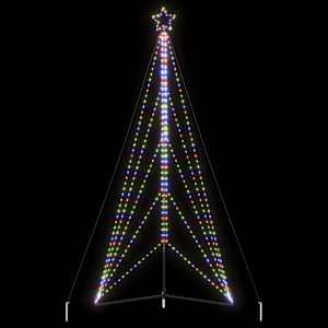 LED vánoční stromek 615 barevných LED diod 404,5 cm - obrázek 1