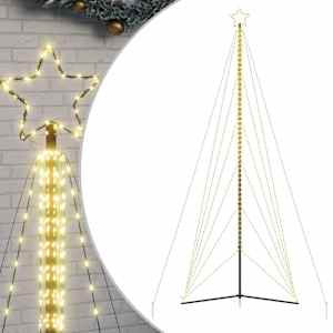 LED vánoční stromek 861 teplých bílých LED diod 478 cm - obrázek 2