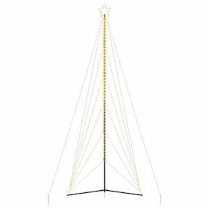 LED vánoční stromek 861 teplých bílých LED diod 478 cm - obrázek 6