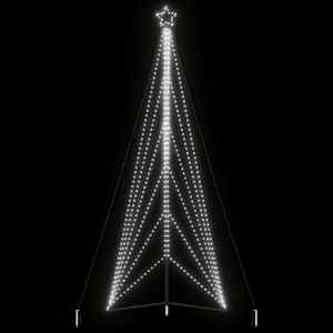 LED božično drevo 861 LED hladno bele 478 cm