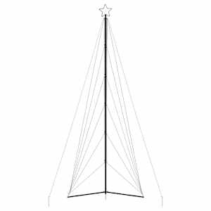 LED vánoční stromek 861 barevných LED diod 478 cm - obrázek 5