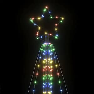 LED vánoční stromek 861 barevných LED diod 478 cm - obrázek 10