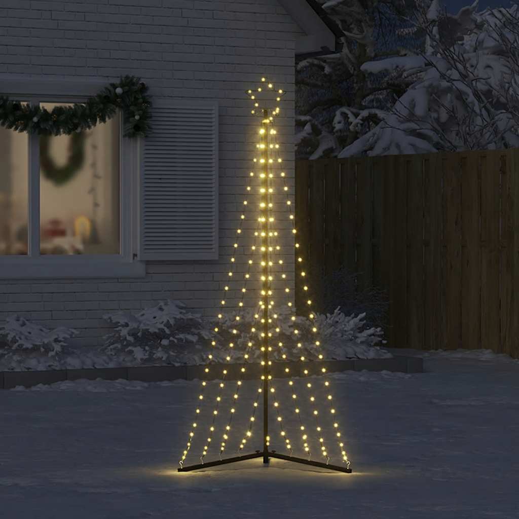 vidaXL meleg fehér LED karácsonyfa 339 LED 187 cm