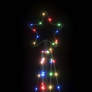 LED vánoční stromek 339 barevných LED diod 187 cm - obrázek 10