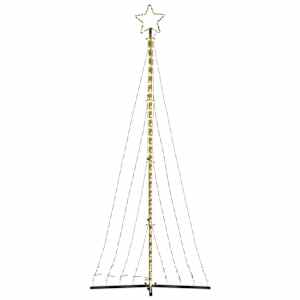 LED vánoční stromek 447 teplých bílých LED diod 250 cm - obrázek 6