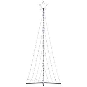 LED vánoční stromek 447 studených bílých LED diod 250 cm - obrázek 6