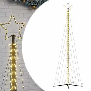 LED vánoční stromek 495 teplých bílých LED diod 300,5 cm - obrázek 2