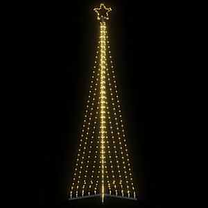 LED vánoční stromek 495 teplých bílých LED diod 300,5 cm - obrázek 1