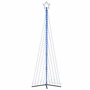 LED vánoční stromek 495 modrých LED diod 300,5 cm - obrázek 6