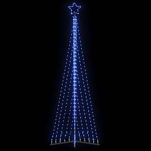 LED božično drevo 495 LED modra 300,5 cm