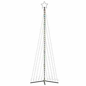 LED vánoční stromek 495 barevných LED diod 300,5 cm - obrázek 6