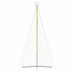 LED vánoční stromek 570 teplých bílých LED diod 399 cm - obrázek 6