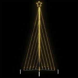LED vánoční stromek 570 teplých bílých LED diod 399 cm - obrázek 1