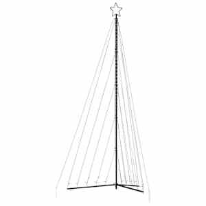 LED vánoční stromek 570 studených bílých LED diod 399 cm - obrázek 4