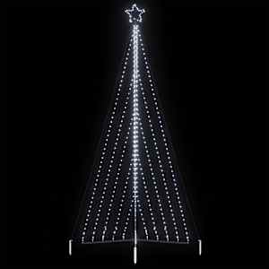 LED vánoční stromek 570 studených bílých LED diod 399 cm - obrázek 1