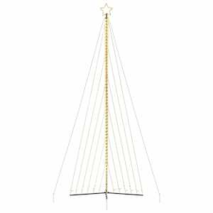 LED vánoční stromek 789 teplých bílých LED diod 476 cm - obrázek 6