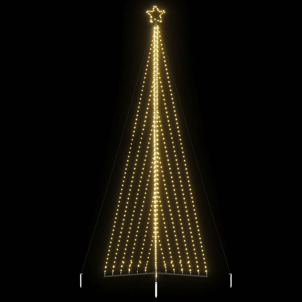 Juletrelys 789 LEDs varm hvit 476 cm