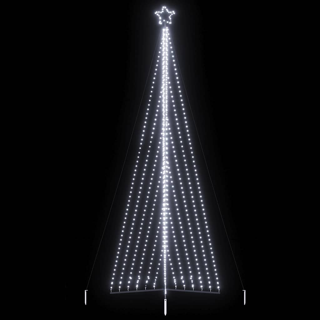 vidaXL LED Weihnachtsbaum 789 LEDs Kaltweiß 476 cm