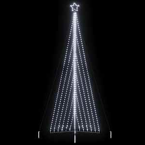 LED vánoční stromek 789 studených bílých LED diod 476 cm - obrázek 1