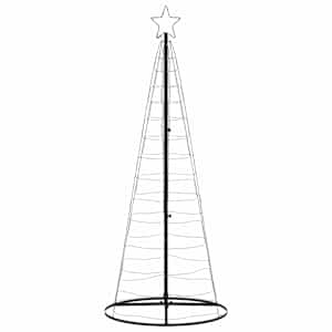 LED vánoční stromek 200 teplých bílých LED 180 cm - obrázek 5