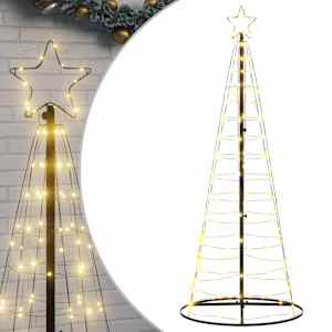 LED vánoční stromek 200 teplých bílých LED 180 cm - obrázek 1