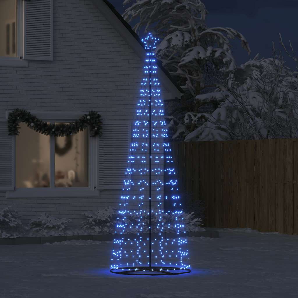 Thumbnail - vidaXL LED Weihnachtsbaum 550 LEDs Blau 304 cm