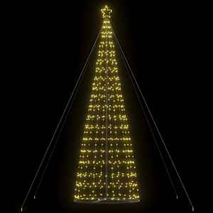 LED vánoční stromek 1534 teplých bílých LED 500 cm - obrázek 1