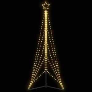vidaXL LED Christmas Tree 525 LEDs Warm White 302 cm