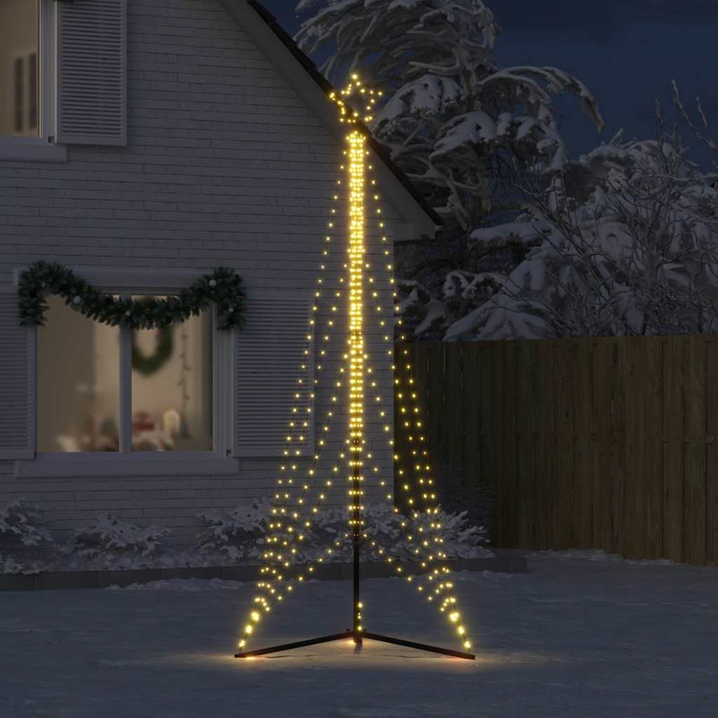 TopSellers-Warm White Christmas Tree Light - 8 Effects for Holidays