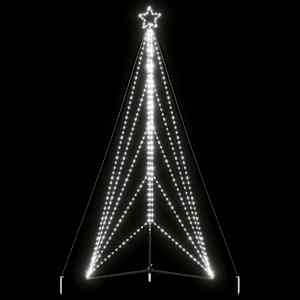 vidaXL LED Christmas Tree 615 LEDs Cold White 404.5 cm