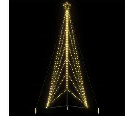 vidaXL LED Christmas Tree 861 LEDs Warm White 478 cm