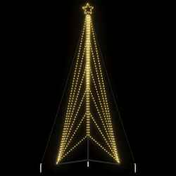 vidaXL LED Christmas Tree 861 LEDs Warm White 478 cm