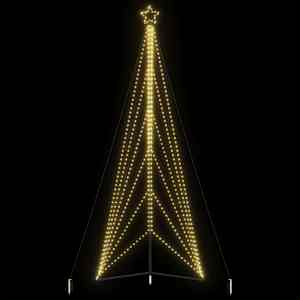 vidaXL LED Christmas Tree 861 LEDs Warm White 478 cm